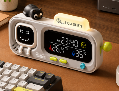 MOODA Smart Temp & Humidity Clock