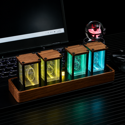 Nixie Color-Changing Clock
