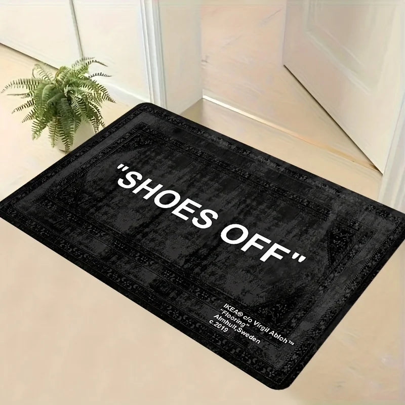 “Shoes Off” Doormat