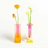 Rainbow Pillar Bud Vase