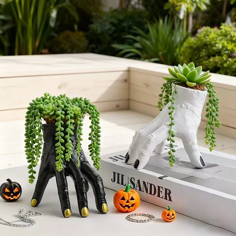 Hand-Shaped Succulent Planter