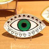 Evil Eye Ceramic Jewelry Tray