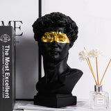 European David Head Bust Statue