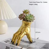 Hand-Shaped Succulent Planter
