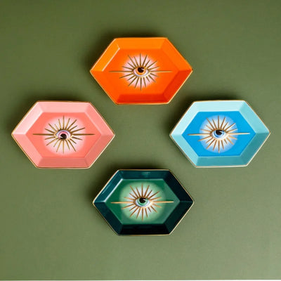Colorful Hexagonal Eye Tray