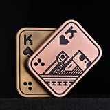 Metal Push Card Fidget Toy
