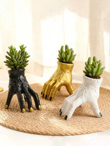 Hand-Shaped Succulent Planter