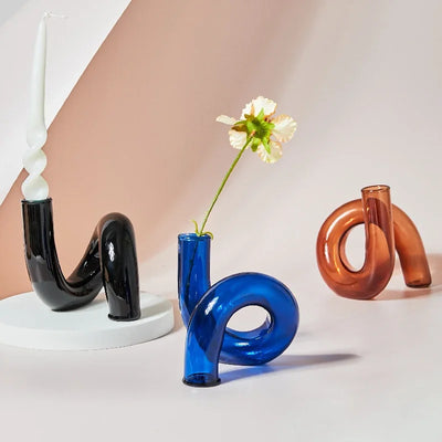 Bending Glass Vase