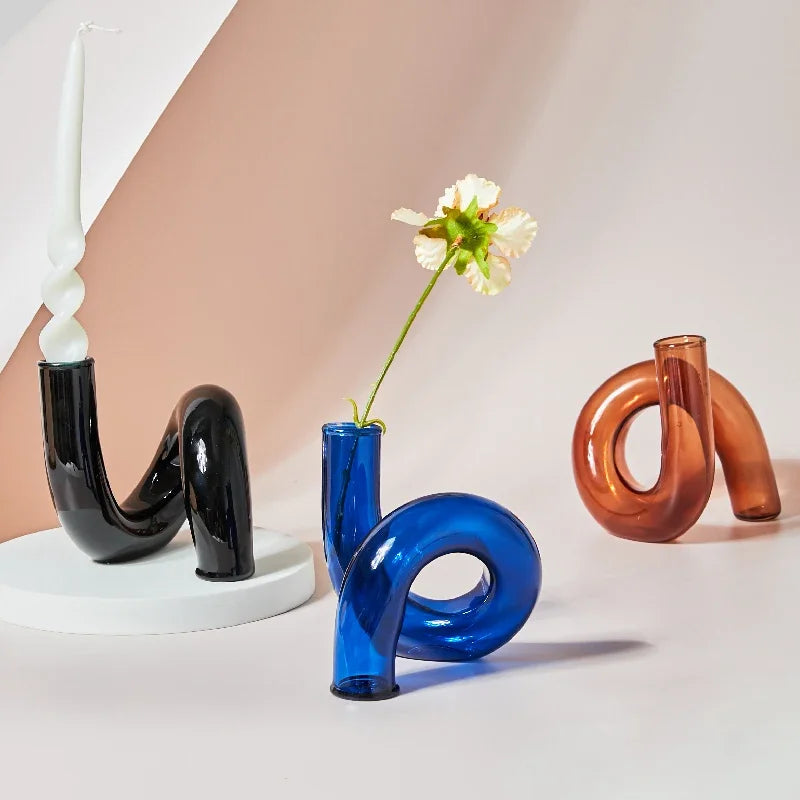 Bending Glass Vase