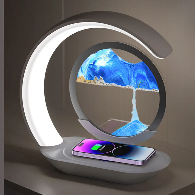 Quicksand Night Light Wireless Charger