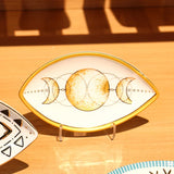 Evil Eye Ceramic Jewelry Tray