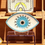 Evil Eye Ceramic Jewelry Tray