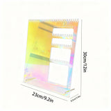 Iridescent Acrylic Earring & Necklace Display Stand